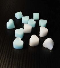SOO SOAP MİNİ KALP SABUNLAR MAVİ BEYAZ