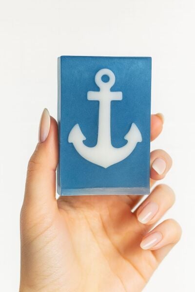 SOO SOAP ÇAPA DETAYLI TRANSPARAN SABUN DİLİMİ