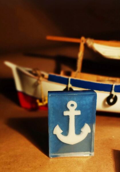 SOO SOAP ÇAPA DETAYLI TRANSPARAN SABUN DİLİMİ