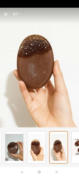 SOO SOAP LABRADORİT KAHVERENGİ GLİTTER DETAYLI ÜÇLÜ HEDİYELİK DEKORATİF SABUN SETİ