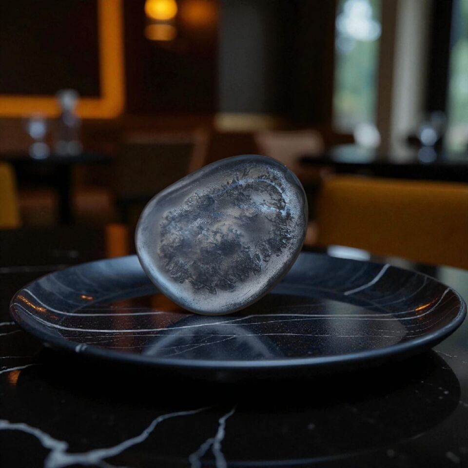 SOO SOAP LABRADORİT SİYAH GÜMÜŞ ÜÇLÜ SABUN SETİ HEDİYELİK DEKORATİF