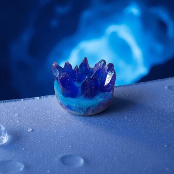 SOO SOAP KRİSTAL MAVİ EL YAPIMI HEDİYELİK DEKORATİF SABUN