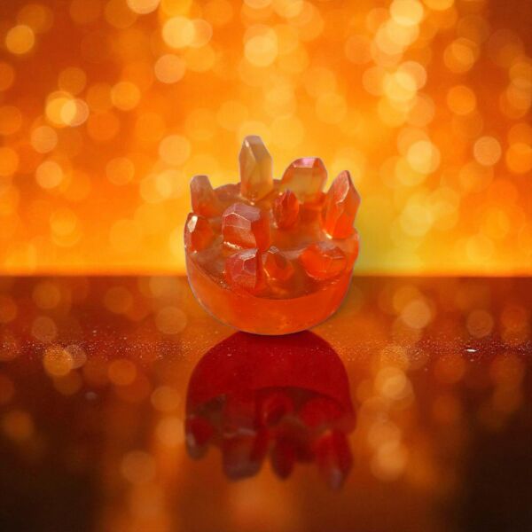 SOO SOAP KRİSTAL SARI EL YAPIMI HEDİYELİK DEKORATİF SABUN