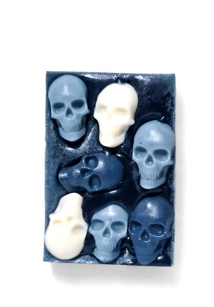 SOO SOAP HALLOWEEN TEMALI KURUKAFALI DEKORATİF SABUN DİLİMİ