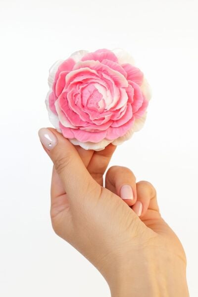 SOO SOAP GÜL KUTUSU PEMBE HEDİYELİK DEKORATİF