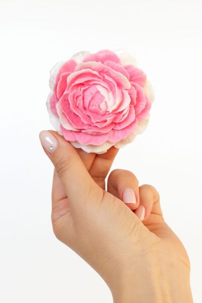 SOO SOAP GÜL KUTUSU PEMBE HEDİYELİK DEKORATİF