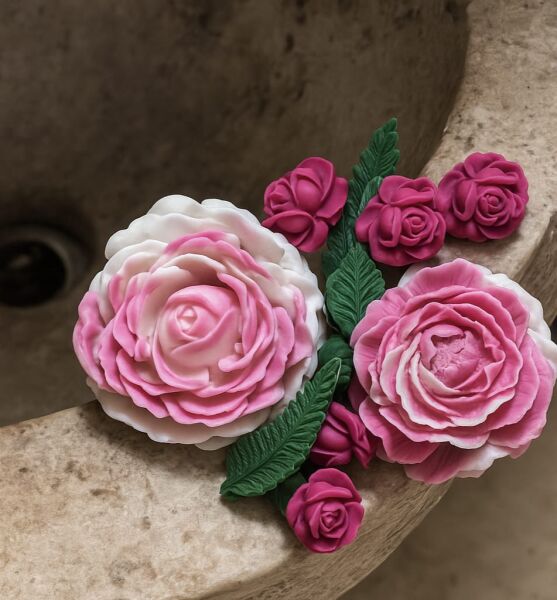 SOO SOAP GÜL KUTUSU PEMBE HEDİYELİK DEKORATİF