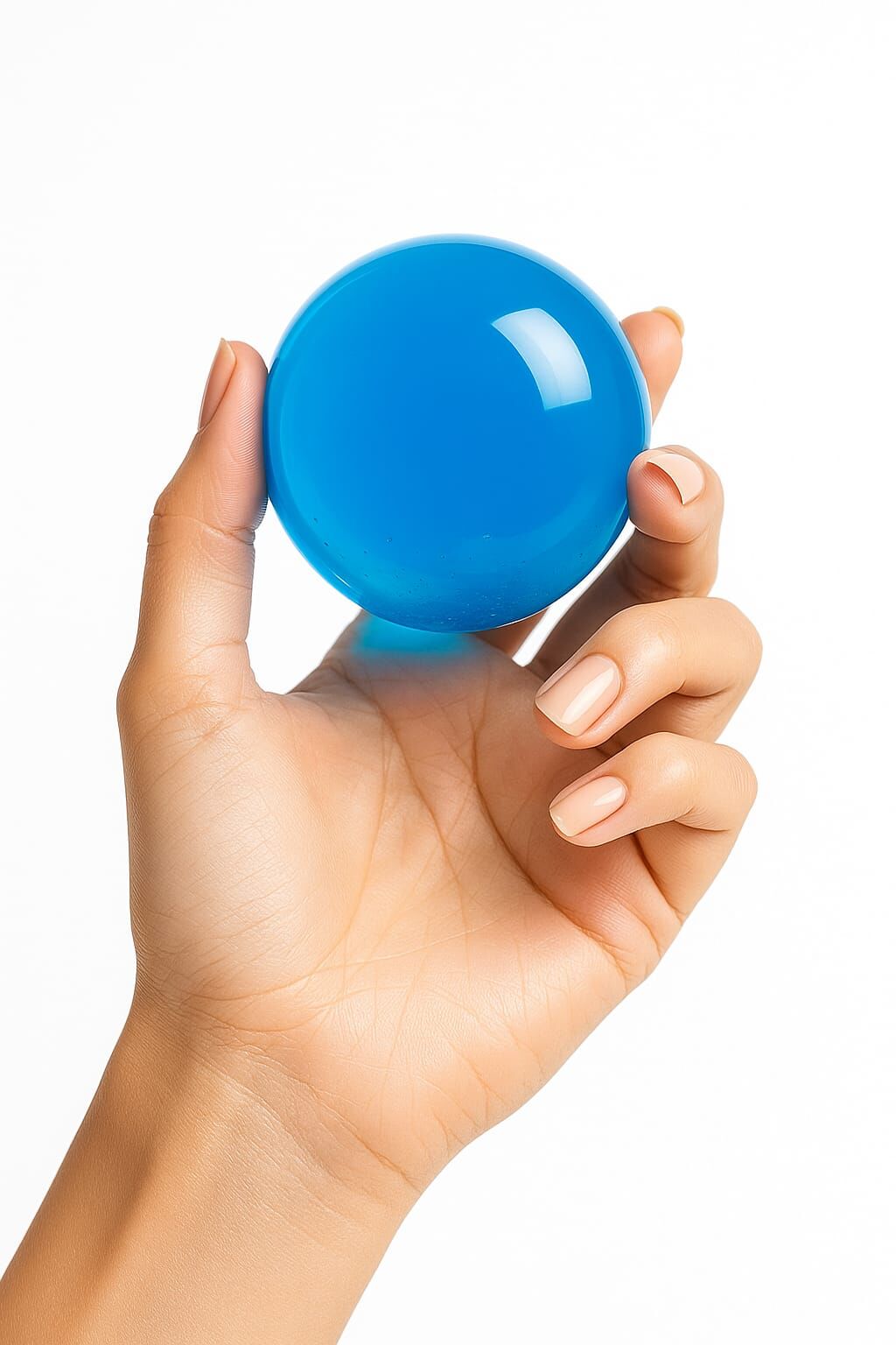 SOO SOAP MAVİ KÜRE ŞEFFAF  SABUN ÖZEL SERİ EL YAPIMI HEDİYELİK DEKORATİF