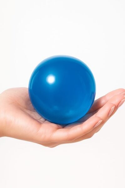 SOO SOAP MAVİ KÜRE ŞEFFAF  SABUN ÖZEL SERİ EL YAPIMI HEDİYELİK DEKORATİF