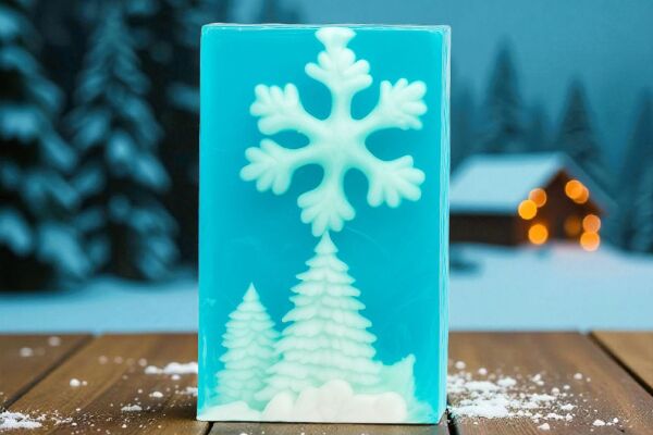 SOO SOAP KIŞ MASALI ÖZEL SERİ EL YAPIMI HEDİYELİK DEKORATİF SABUN DİLİMİ