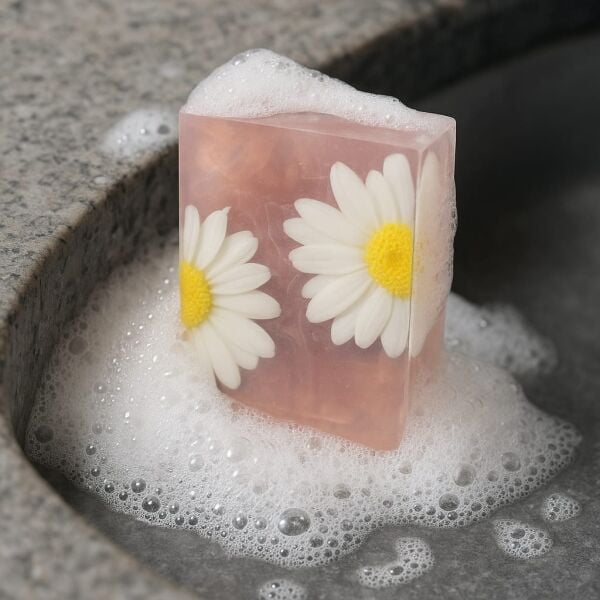 SOO SOAP PAPATYA SABUN DİLİMİ HEDİYELİK DEKORATİF EL YAPIMI