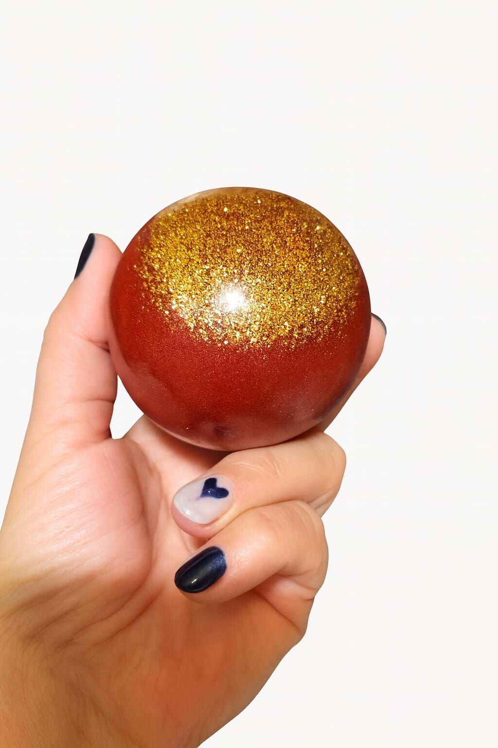 SOO SOAP YILBAŞI TEMALI KÜRE SABUN GOLD GLİTTER EL YAPIMI HEDİYELİK DEKORATİF