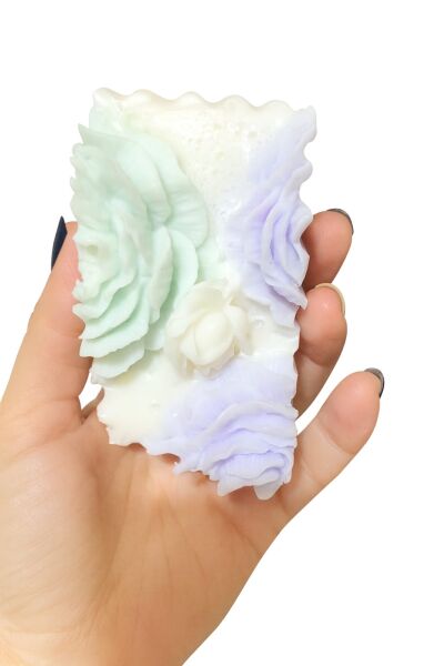 SOO SOAP SECRET GARDEN SABUN DİLİMİ EL YAPIMI HEDİYELİK DEKORATİF