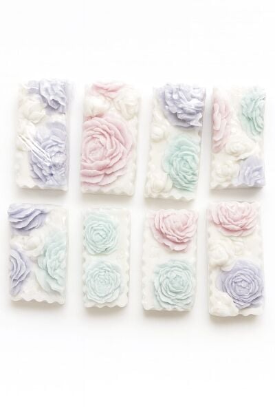 SOO SOAP SECRET GARDEN SABUN SETİ 8 Lİ EL YAPIMI HEDİYELİK DEKORATİF