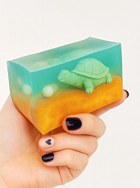 SOO SOAP KAPLUMBAĞA SABUN EL YAPIMI HEDİYELİK DEKORATİF