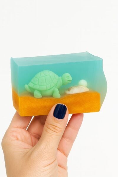 SOO SOAP KAPLUMBAĞA SABUN EL YAPIMI HEDİYELİK DEKORATİF