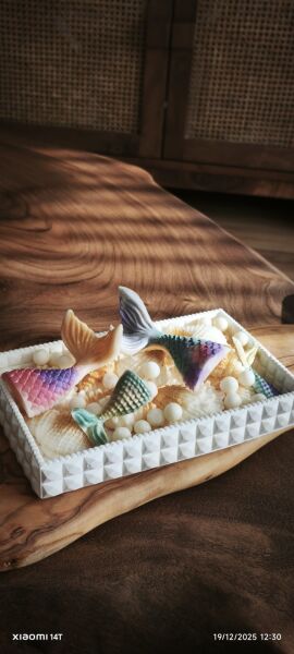 SOO SOAP DEKORATİF SABUN KASESİ EL YAPIMI HEDİYELİK