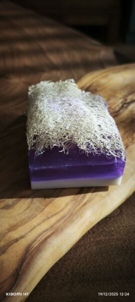 SOO SOAP LAVANTALI KABAK LİFLİ SABUN EL YAPIMI