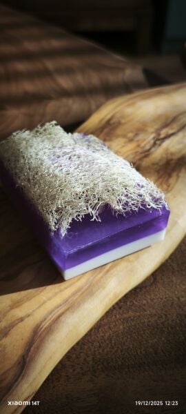 SOO SOAP LAVANTALI KABAK LİFLİ SABUN EL YAPIMI