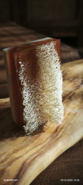 SOO SOAP KABAK LİFLİ ÇİKOLATALI SABUN EL YAPIMI