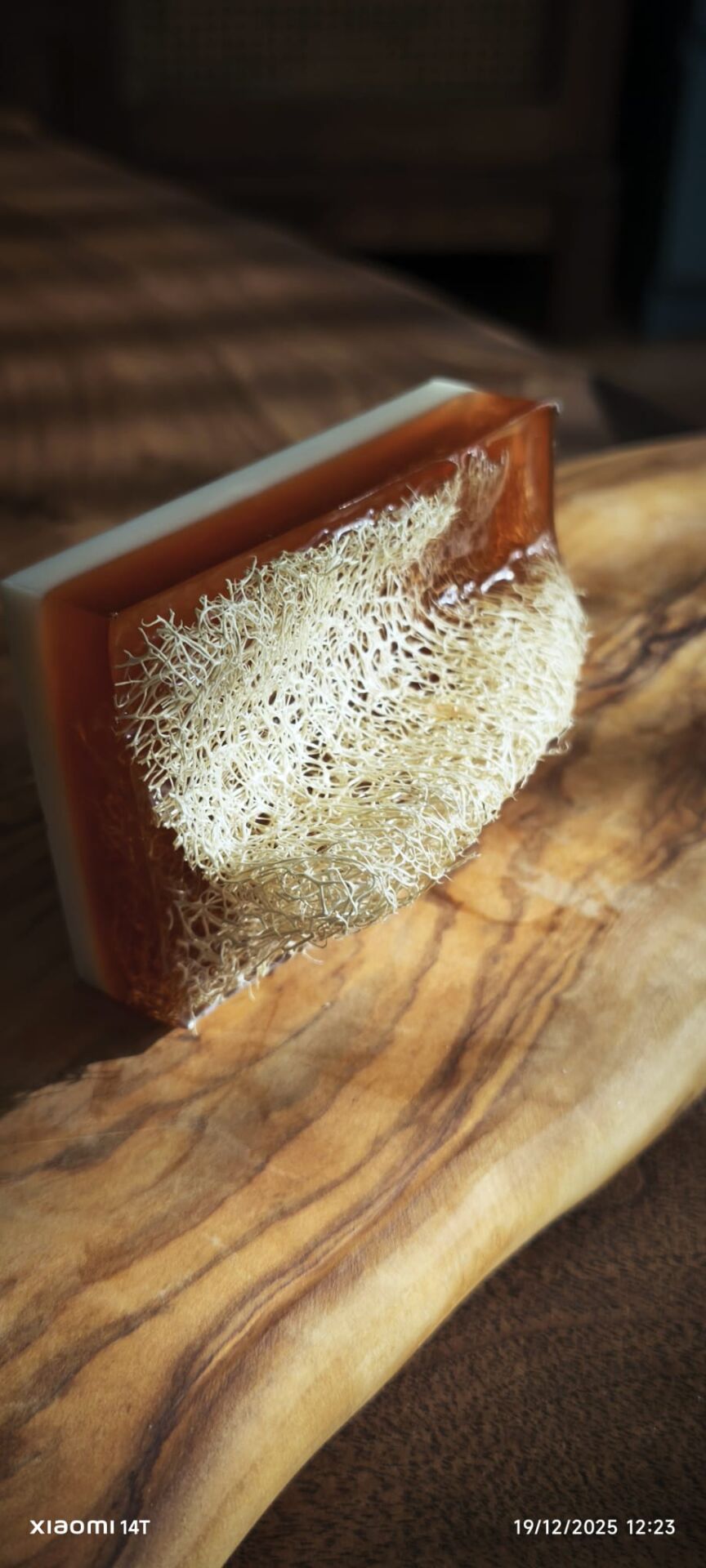 SOO SOAP KABAK LİFLİ ÇİKOLATALI SABUN EL YAPIMI