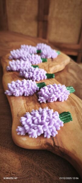 SOO SOAP LAVANTALI SABUN KASESİ EL YAPIMI HEDİYELİK DEKORATİF