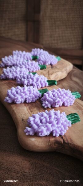 SOO SOAP LAVANTALI SABUN KASESİ EL YAPIMI HEDİYELİK DEKORATİF