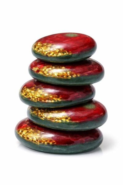 LABRADORİT SABUN SETİ 5 Lİ EL YAPIMI DEKORATİF HEDİYELİK