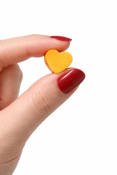 SOO SOAP MİNİ KALP SABUNLAR PORTAKALLI EL YAPIMI HEDİYELİK DEKORATİF