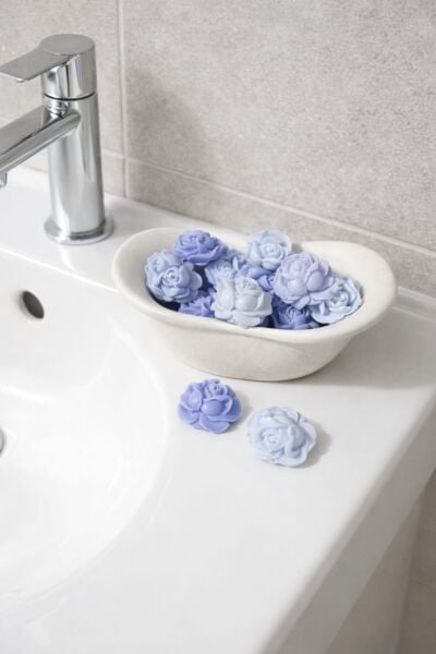 SOO SOAP KÜVET SABUNLUK VE MİNİ GÜL SABUNLAR HEDİYELİK DEKORATİF EL YAPIMI