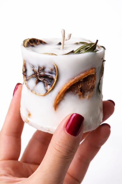 SOO CİTRUS GARDEN MUM EL YAPIMI HEDİYELİK DEKORATİF SOYA WAX