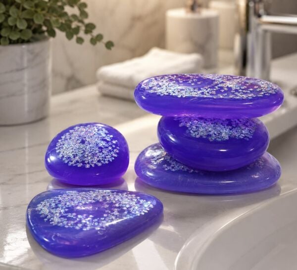 SOO SOAP LAVANTA GALAKSİSİ SABUN DETİ EL YAPIMI HEDİYELİK DEKORATİF