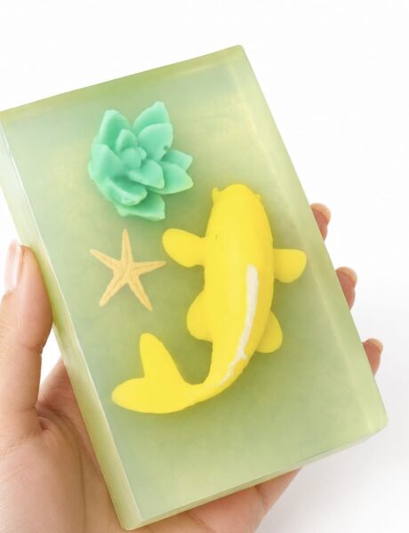 SOO SOAP KOİ DEKORATİF SABUN SETİ EL YAPIMI HEDİYELİK DEKORATİF