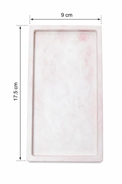 SOO SOAP DEKORATİF TAŞ TEPSİDE GÜL SABUN SETİ EL YAPIMI HEDİYELİK DEKORATİF