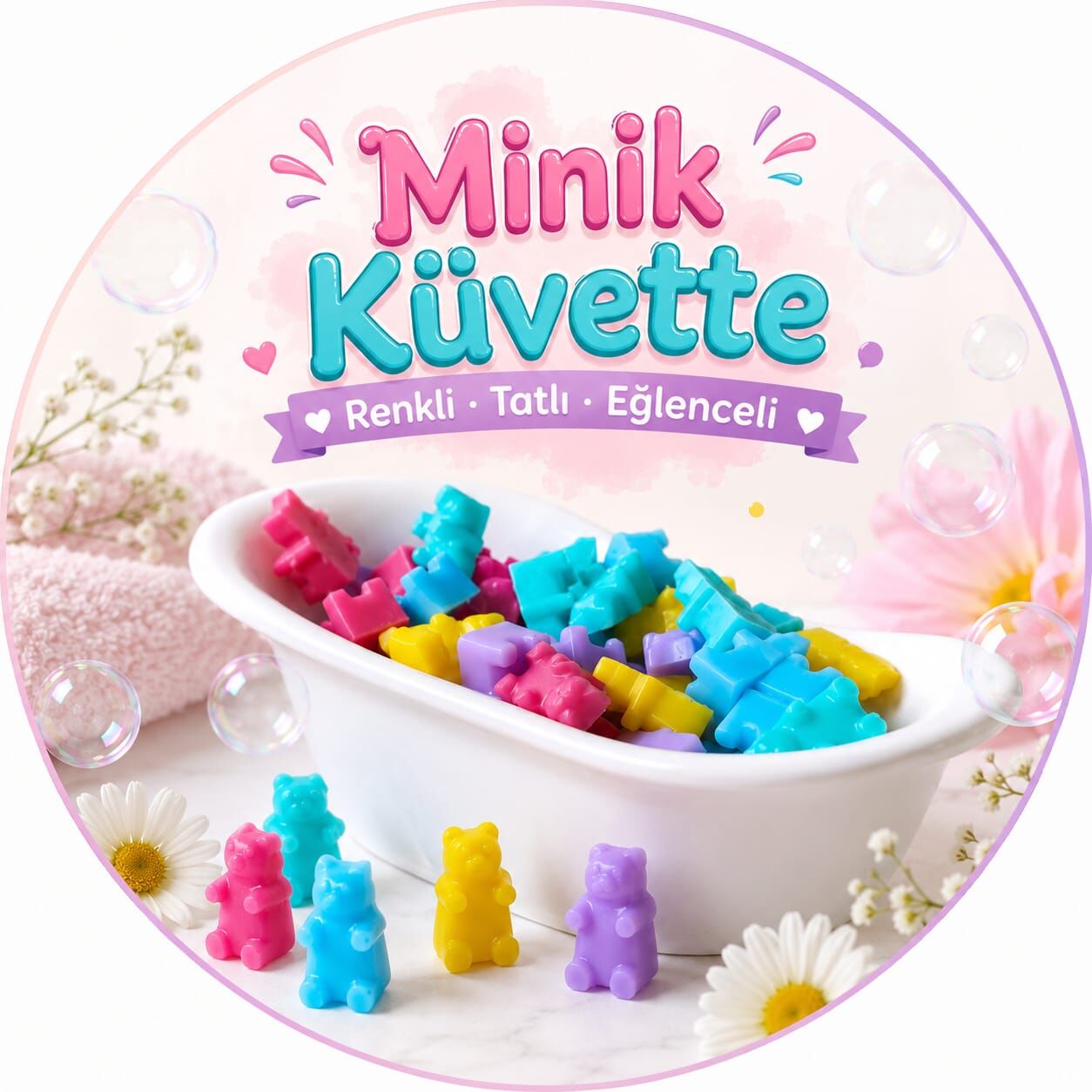 MİNİ KÜVETTE AYICIK SABUNLAR